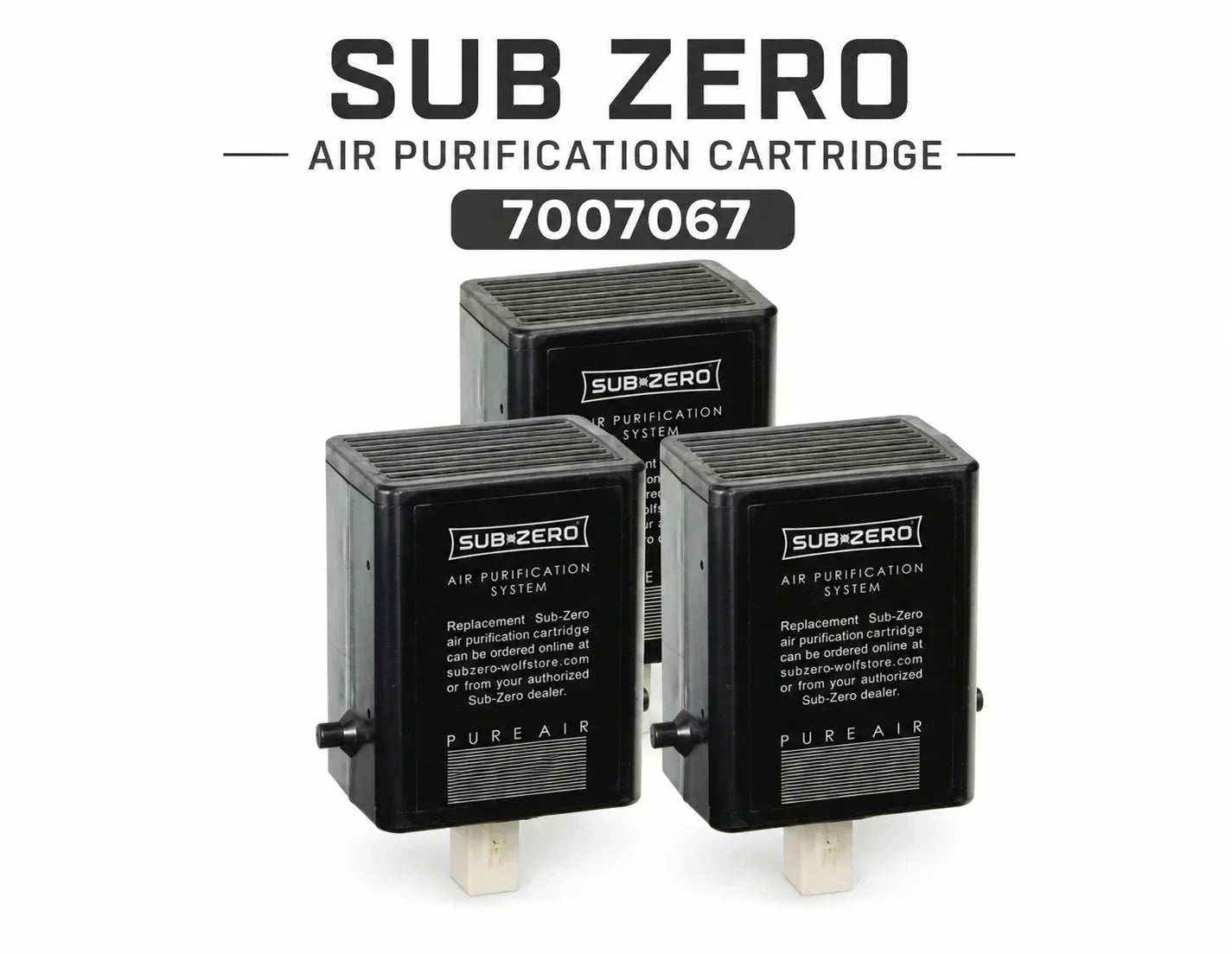 sub zero air purification cartridge 7007067 explained