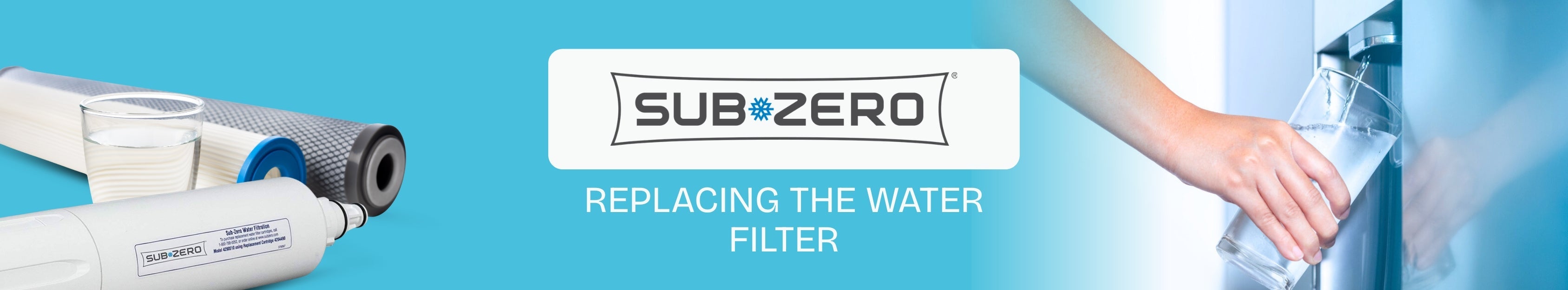 Sub-Zero Refrigerator Water Filter