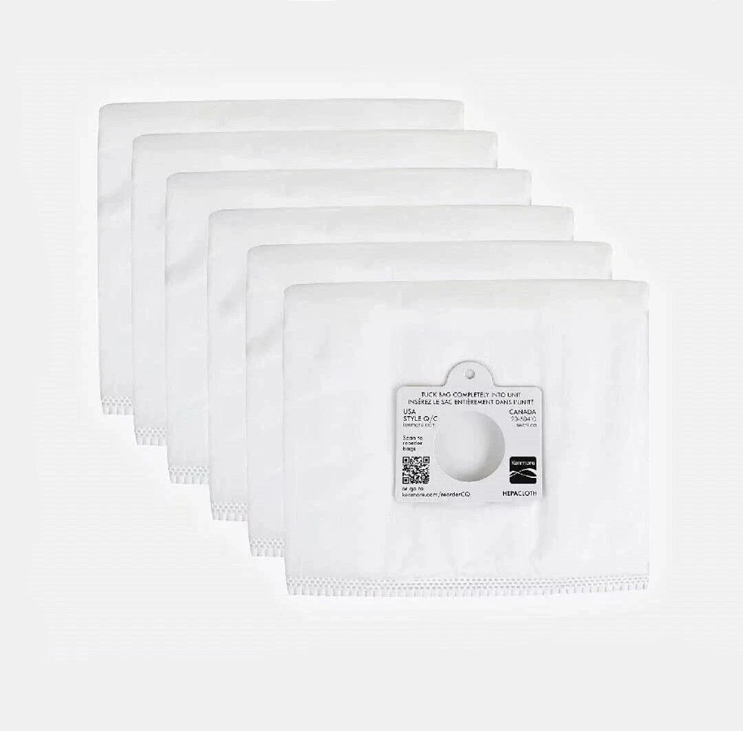 kenmore 53292 6 pack type q hepa vacuum bags