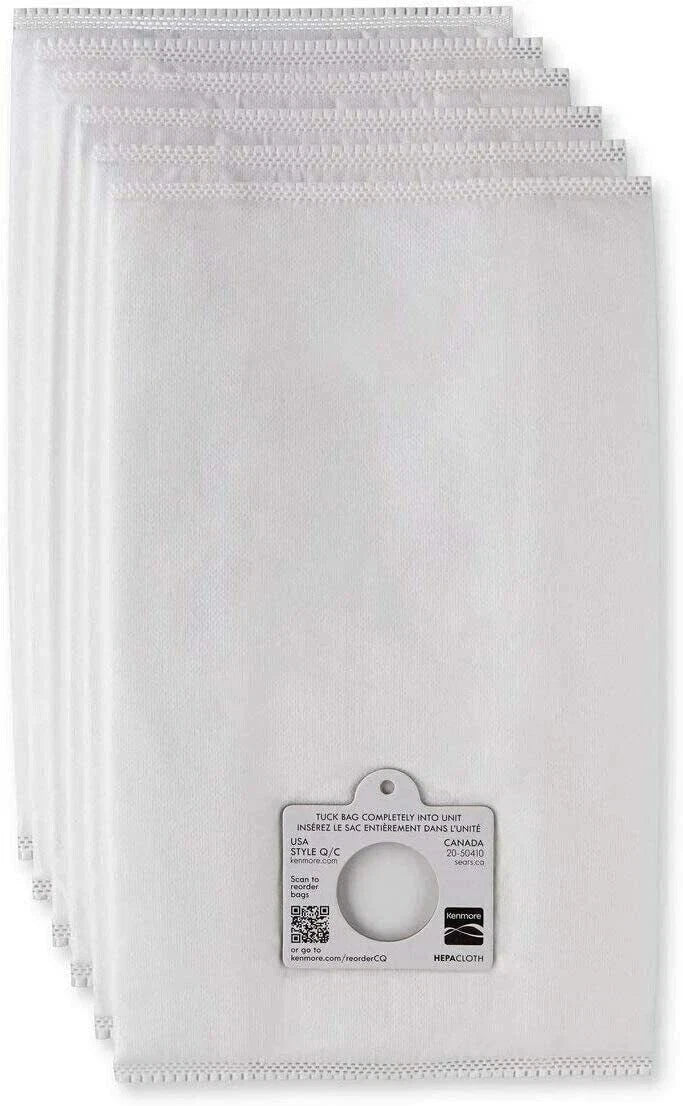 kenmore 53292 6 pack type q hepa vacuum bags