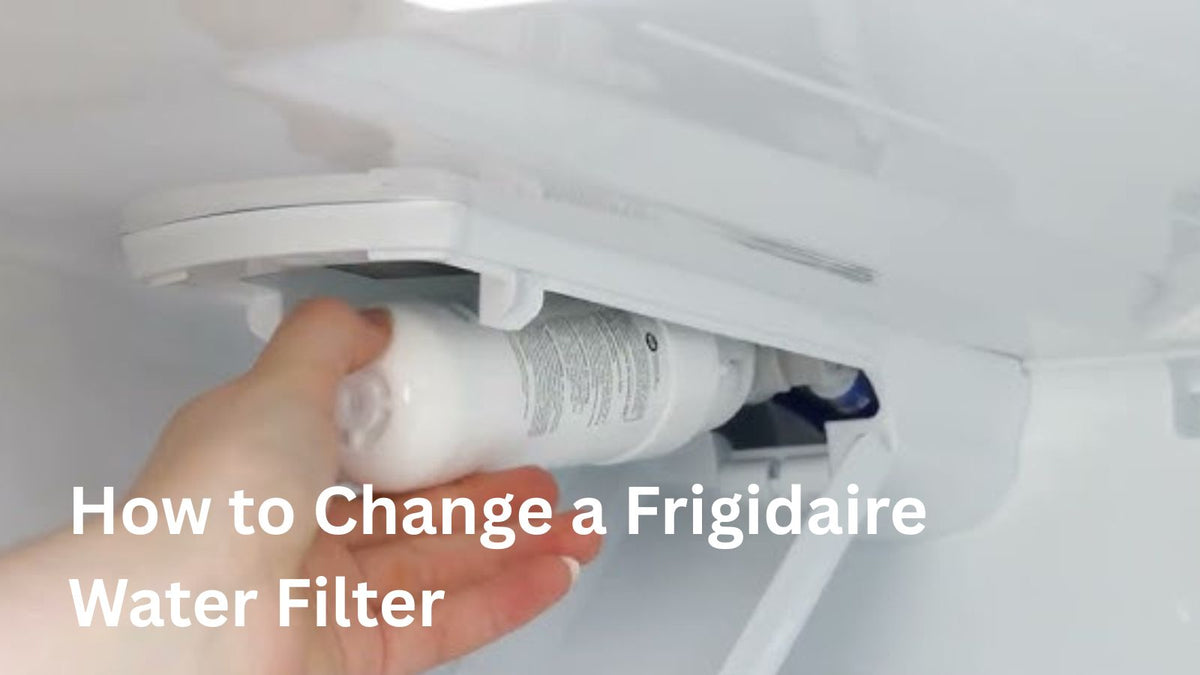 how to change frigidaire water filter