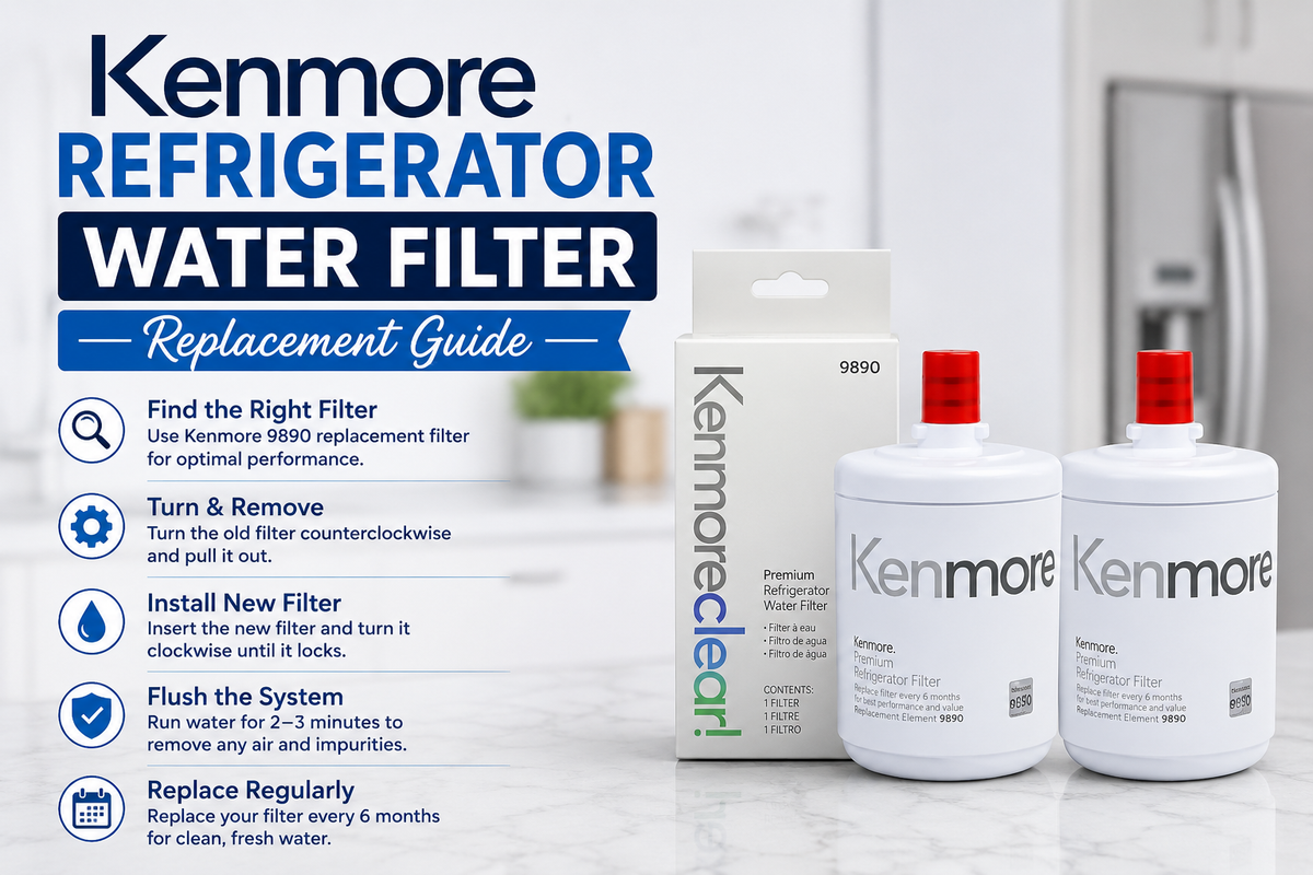 Kenmore Refrigerator Water Filter Replacement Guide