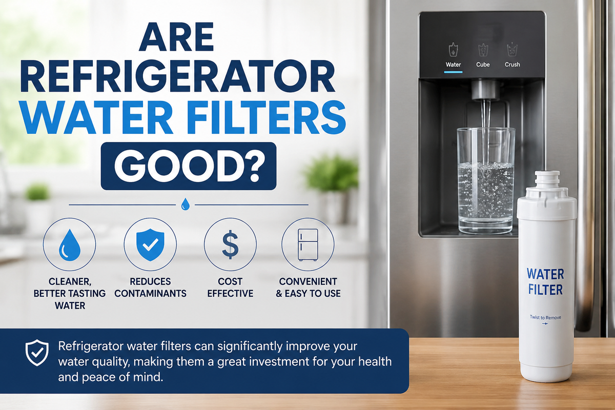 are refrigerator water filters good