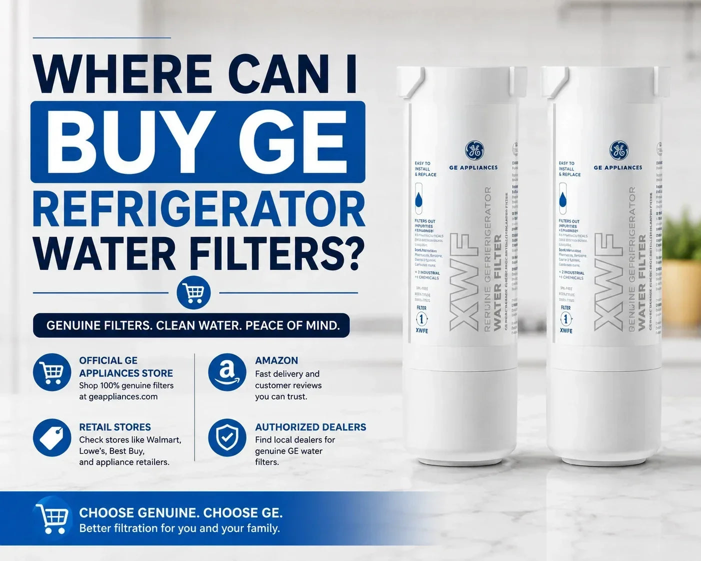 where can i buy ge refrigerator water filters
